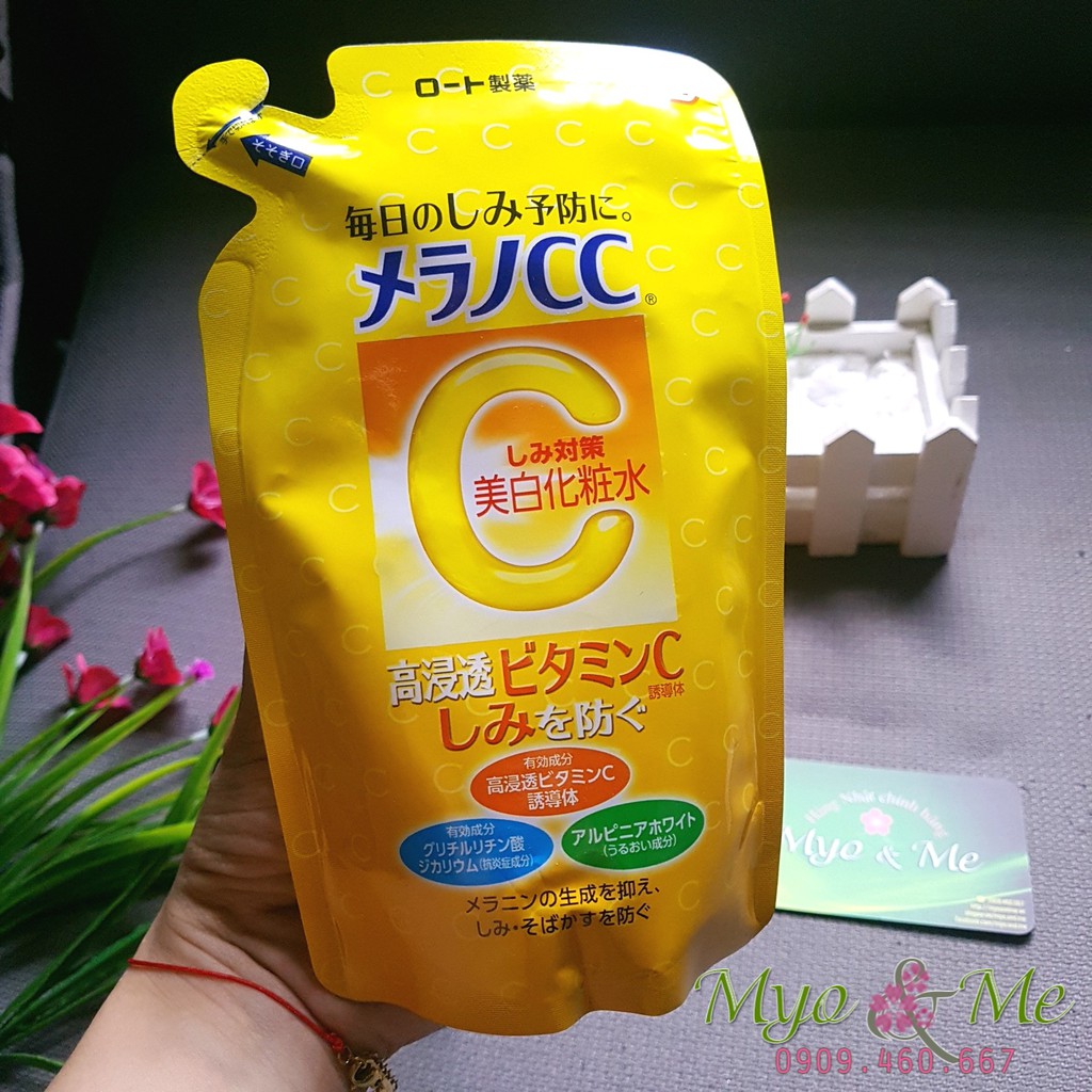 Nước hoa hồng Melano CC Vitamin C Nhật Bản - 170ml