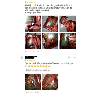Tắm trắng hồng sâm