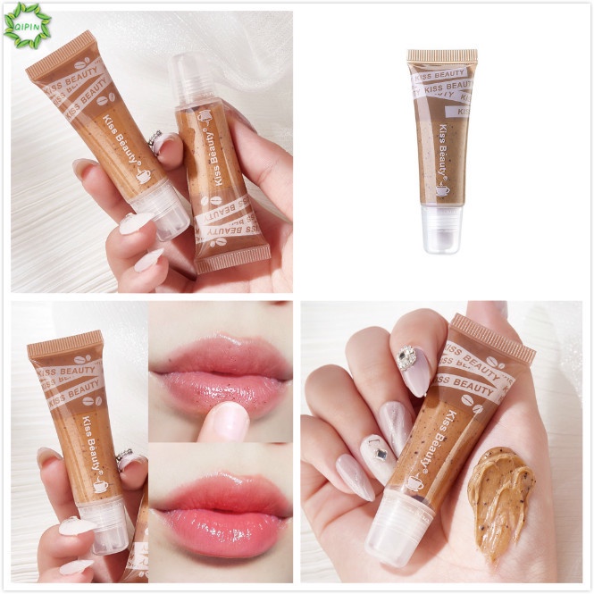 [Hàng mới về] Gel Tẩy Tế Bào Chết Cho Môi KISS BEAUTY 14g Tiện Dụng