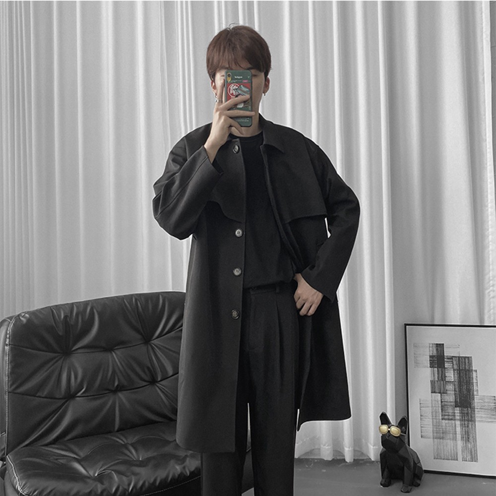 Áo Khoác Nỉ Nam Dáng Dài Đơn Giản Kiểu Dáng Mangto Thời Trang Thu Đông SEPTEMBERGIRL1989 AO KHOAC NAM 9000041 | BigBuy360 - bigbuy360.vn