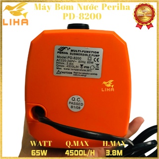 Máy Bơm Nước Periha PD-8200 (65W-4500L/H-3.8M) - Bơm Bể Cá Periha PD8200