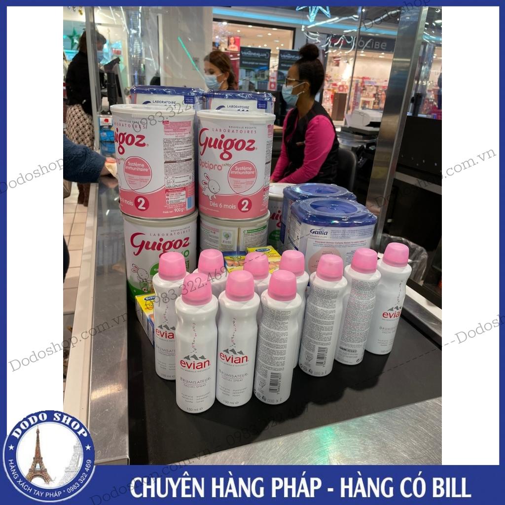 Xịt khoáng Evian 400ml - Hàng Pháp, dưỡng ẩm, chăm sóc da toàn diện_Dodoshop.com.vn