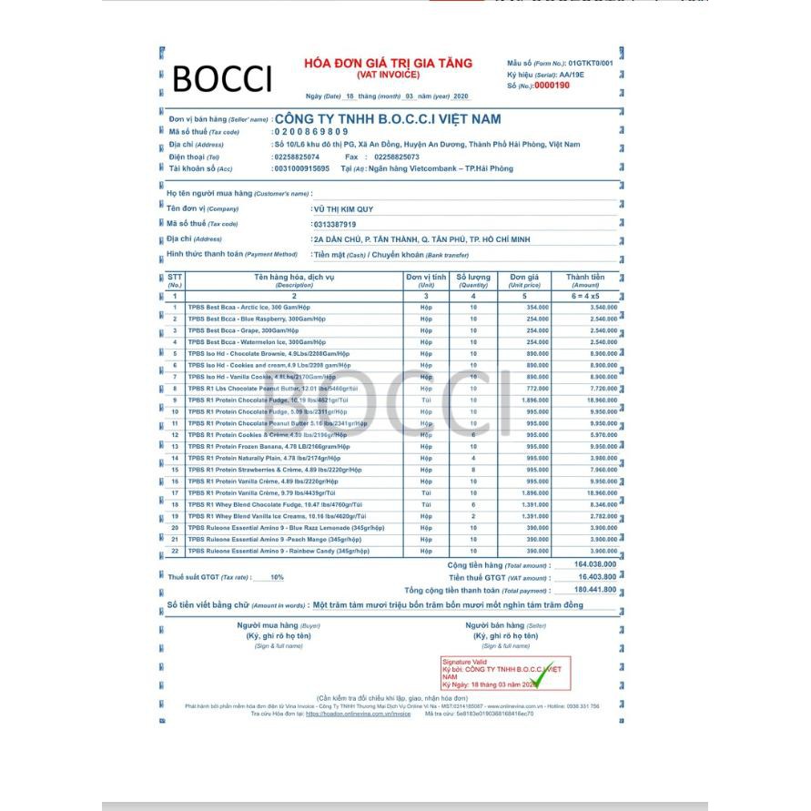 ISO HD 100% PURE ISOLATE PROTEIN - SỮA WHEY HỖ TRỢ TĂNG CƠ BẮP (5 LBS)