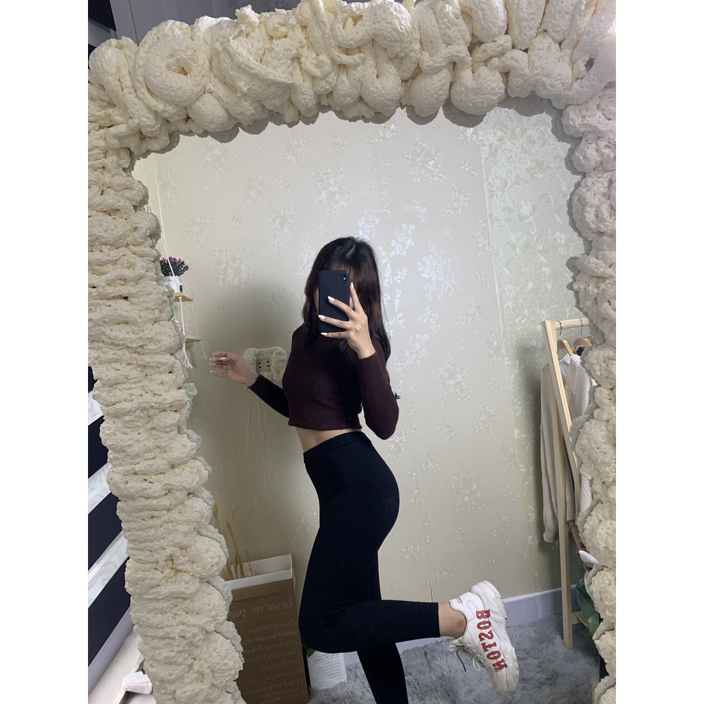 Quần legging dài nữ cạp cao nâng mông / quần legging tôn dáng 4 size bae 019 | BigBuy360 - bigbuy360.vn