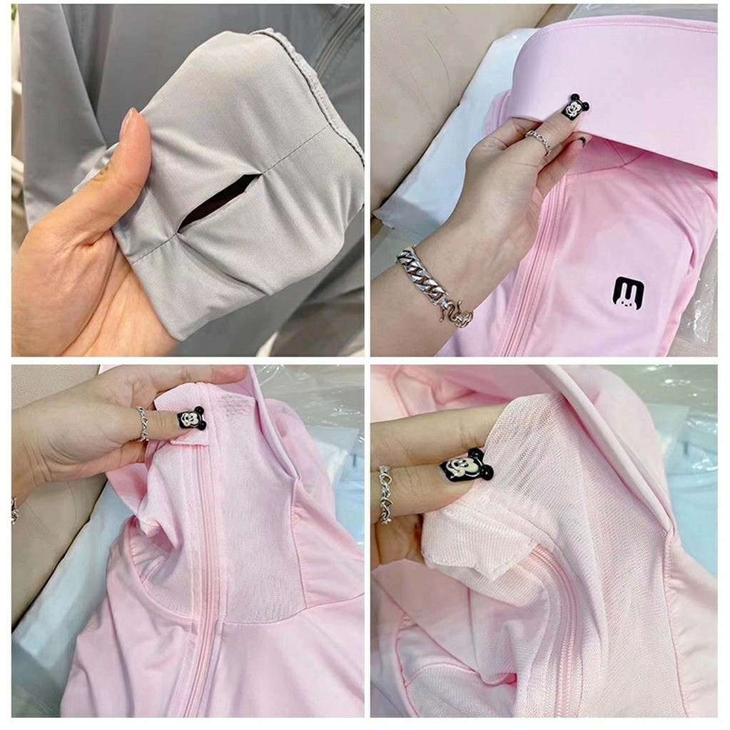 Áo Chống Nắng Nam Nữ 2 lớp vải thun Uni mát chống nắng, chống tia UV hiệu quả - #aochongnang
