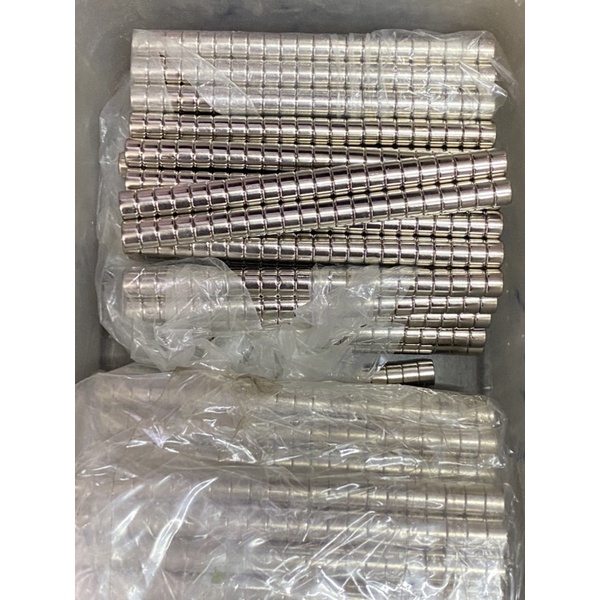 Nam Châm Đất Hiếm Tròn kích thước 8x1mm, 8x2mm, 8x3mm .
