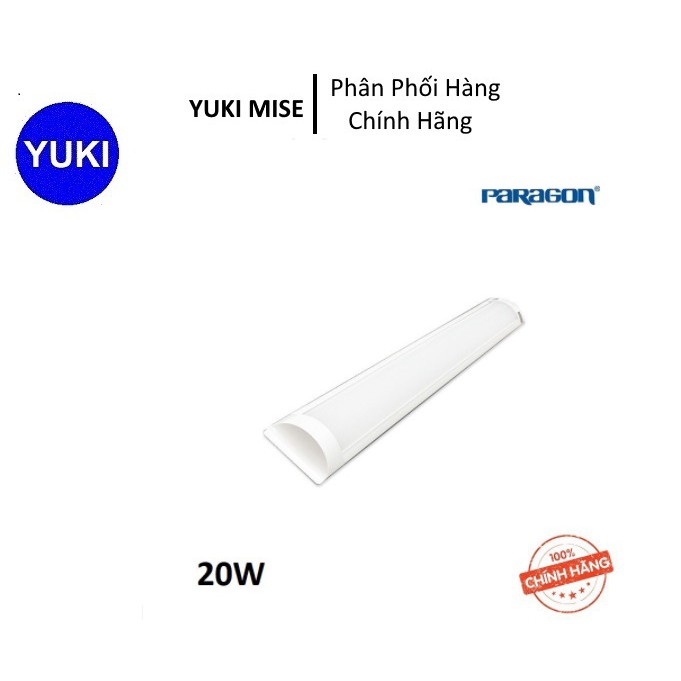 Máng Đèn LED Bán Nguyệt Paragon PCFNN Series – 20W/ 40W – 6 Tấc/ 1.2M - Ánh Sáng Vàng/ Trung Tính/ Trắng. Chính Hãng