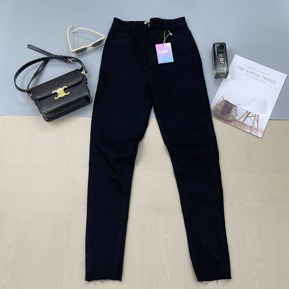Quần Jeans Skinny  Nữ Lưng Cao Tôn Dáng  Lai Cắt 3 màu Shop YuRi Jeans (Hình Thật Shop Chụp Kèm Video) YURI001