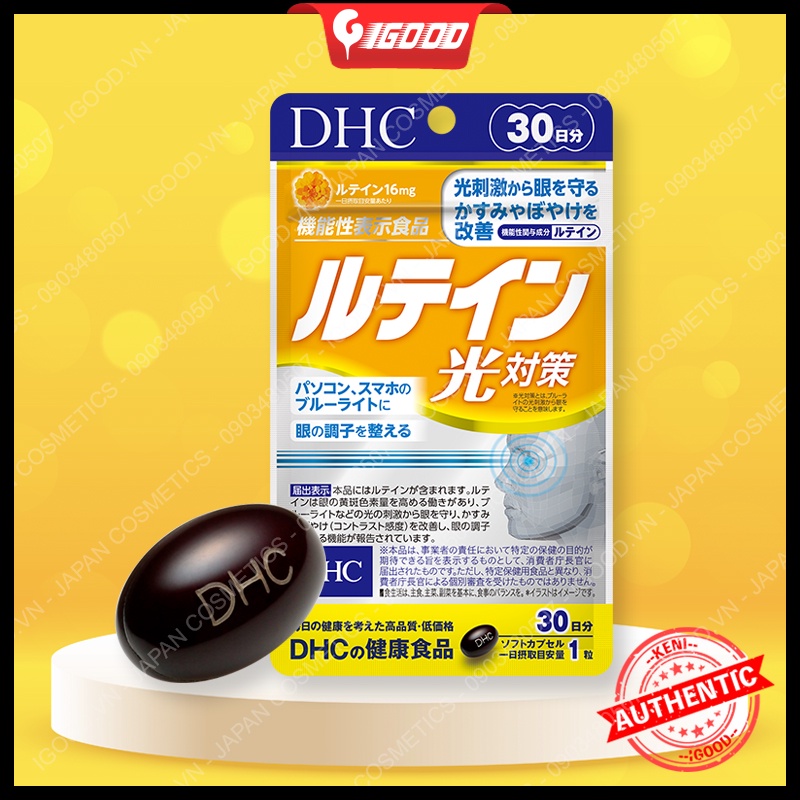 Viên uống DHC chống ánh sáng xanh Lutein Blue Light Protection Nhật Bản