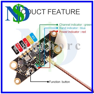 Bộ phát video VTX Eachine Nano V3 400mW 40CH 5.8ghz