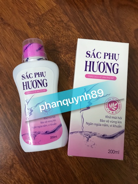 SẮC PHỤ HƯƠNG 200ML. DUNG DỊCH VỆ SINH