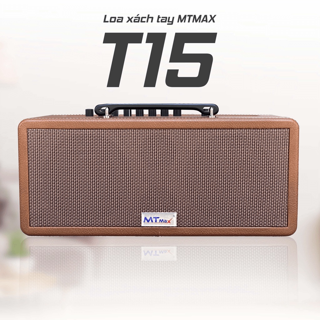 MT MAX Loa kéo xách tay AT T18 du lịch ngoại hình sang trọng hệ thống 4 loa 3 đường tiếng gồm 2 loa bass loa trung và