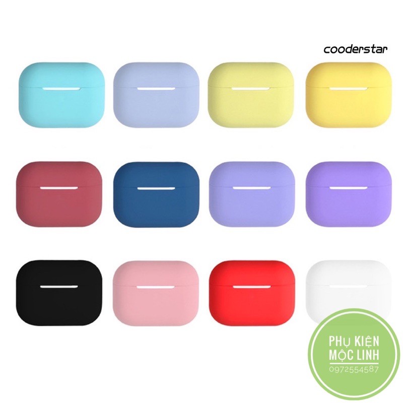 🌟 HÀNG LOẠI 1 🌟 Case airpod Pro ( Airpods 3 ) Vỏ Bao silicon dẻo trơn nắp rời không móc đựng tai nghe không dây