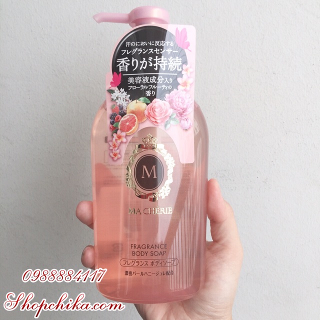 SỮA TẮM MACHERIE NHẬT BẢN 450ml