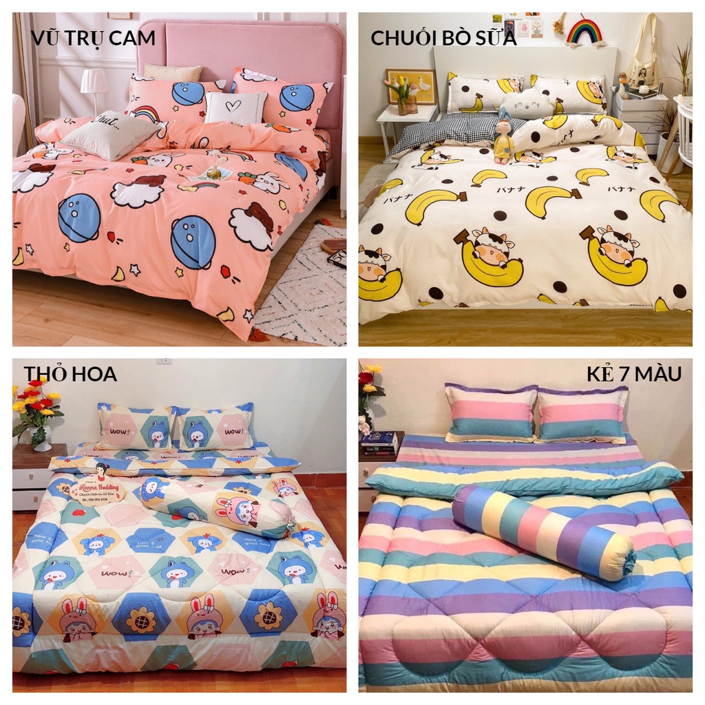 Ga Trải Giường Poly Cotton, Ga Nệm Mùa Hè Poly Cotton Kèm 2 Vỏ Gối Nằm Đủ Kích Thước Mẫu VŨ TRỤ  ( Được Chọn Màu) | BigBuy360 - bigbuy360.vn