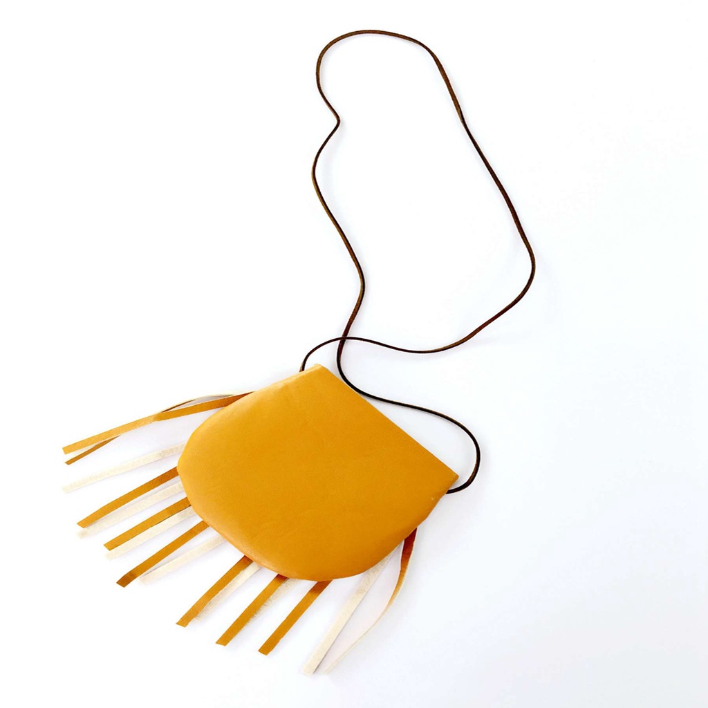 Sanlutoz Túi Xách Đeo Chéo Phối Tua Rua Thời Trang Thanh Lịch Cho Bé Gái