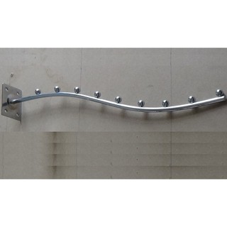 Tay Bi Inox 9 Nút Gồm 15 Chiếc Kiểu Đóng Tường Treo Quần Áo SHOP