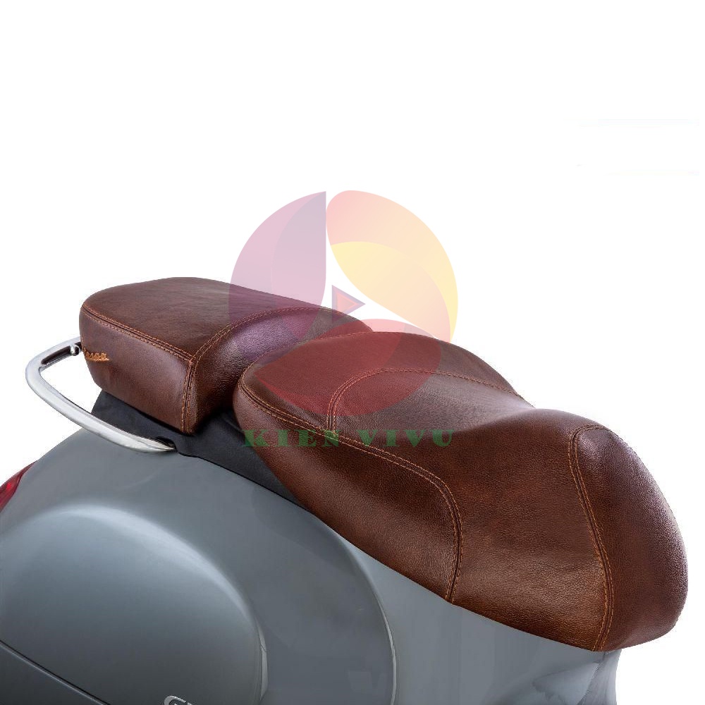 Yên Xe Vespa GTS, GTV, Seigonie, Mã 624966, Chất Liệu Da Nhập Khẩu, Mày Da Bò Thời Trang