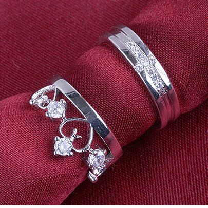 Nhẫn Cặp Nam, Nữ Phong Cách Hàn Quốc NC116
