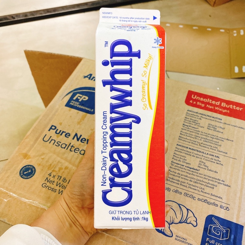 Kem Topping MycreamWhip Trắng