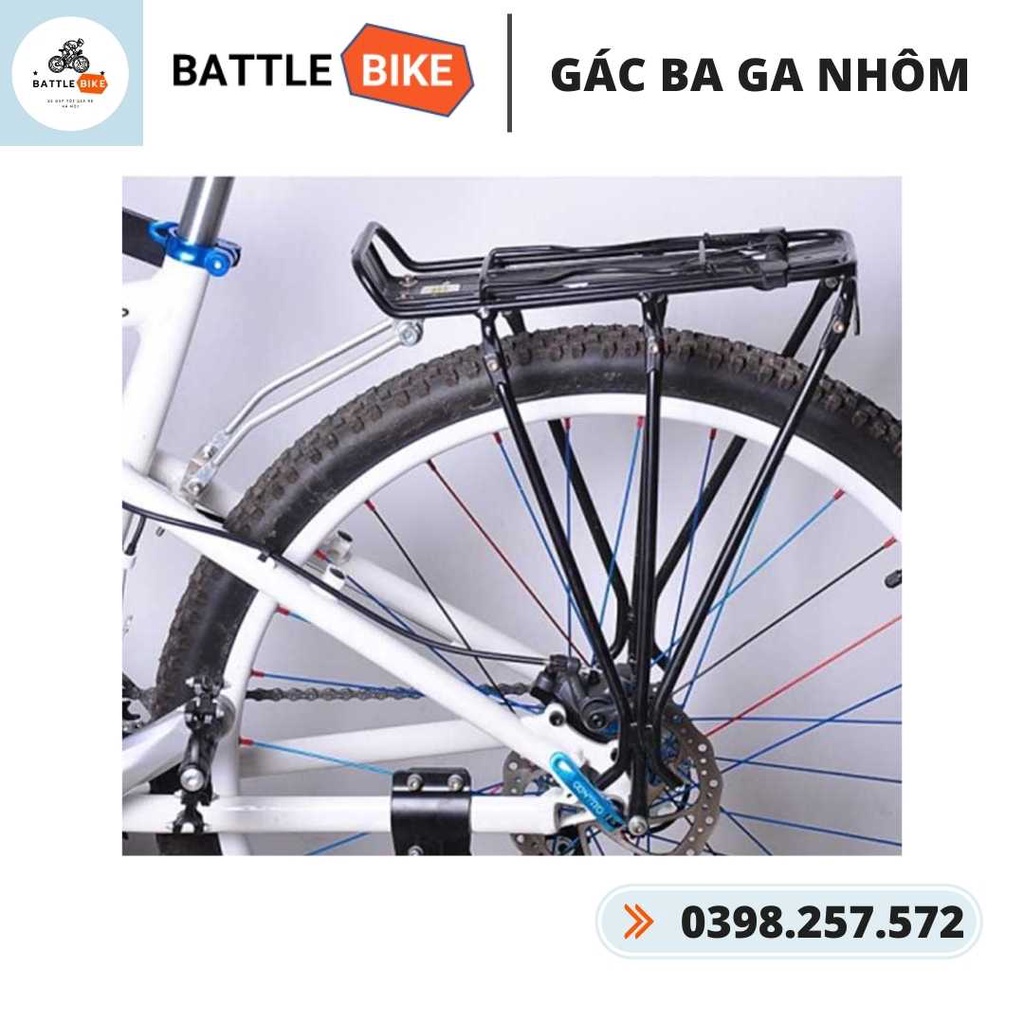 GÁC BA GA XE ĐẠP HỢP KIM NHÔM CAO CẤP
