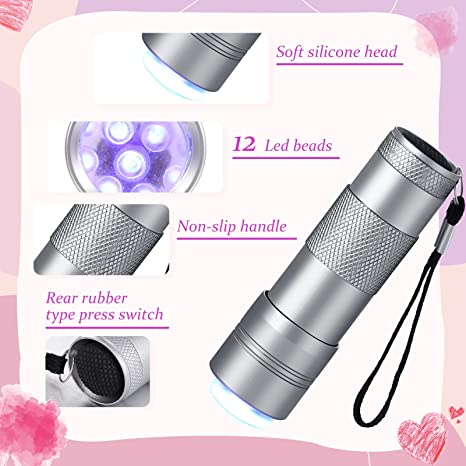 Máy Sấy Khô Móng Tay Bằng Silicone Chuyên Nghiệp Có Đèn LED UV Cầm Tay Tiện Dụng