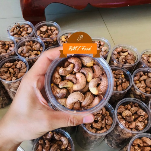 500g Hạt Điều Rang Muối Nguyên Lụa, Hạt Điều Nguyên Hạt Còn Vỏ Lụa (Loại 430 - 450 hạt/Kg) Có Giấy Phép VSANTP | BigBuy360 - bigbuy360.vn