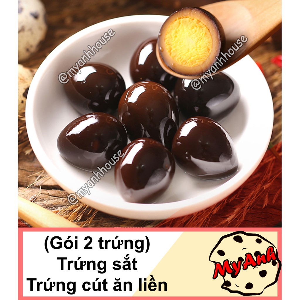 (GÓI 2 TRỨNG) TRỨNG CÚT SẮT TIỀM ĂN LIỀN BESTORE DATE 9 THÁNG