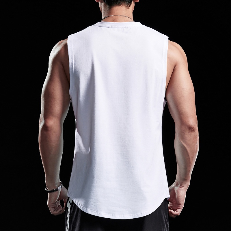Áo Ba Lỗ Thể Thao Chất Liệu Cotton Cho Nam