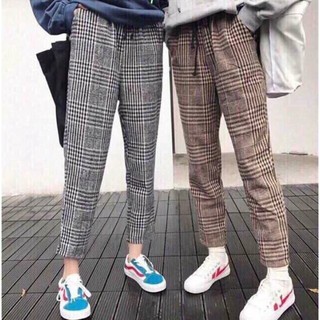 quần caro nam nữ