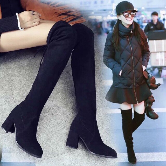 [kèm video] Bốt đùi cao gót thời trang nữ | BigBuy360 - bigbuy360.vn