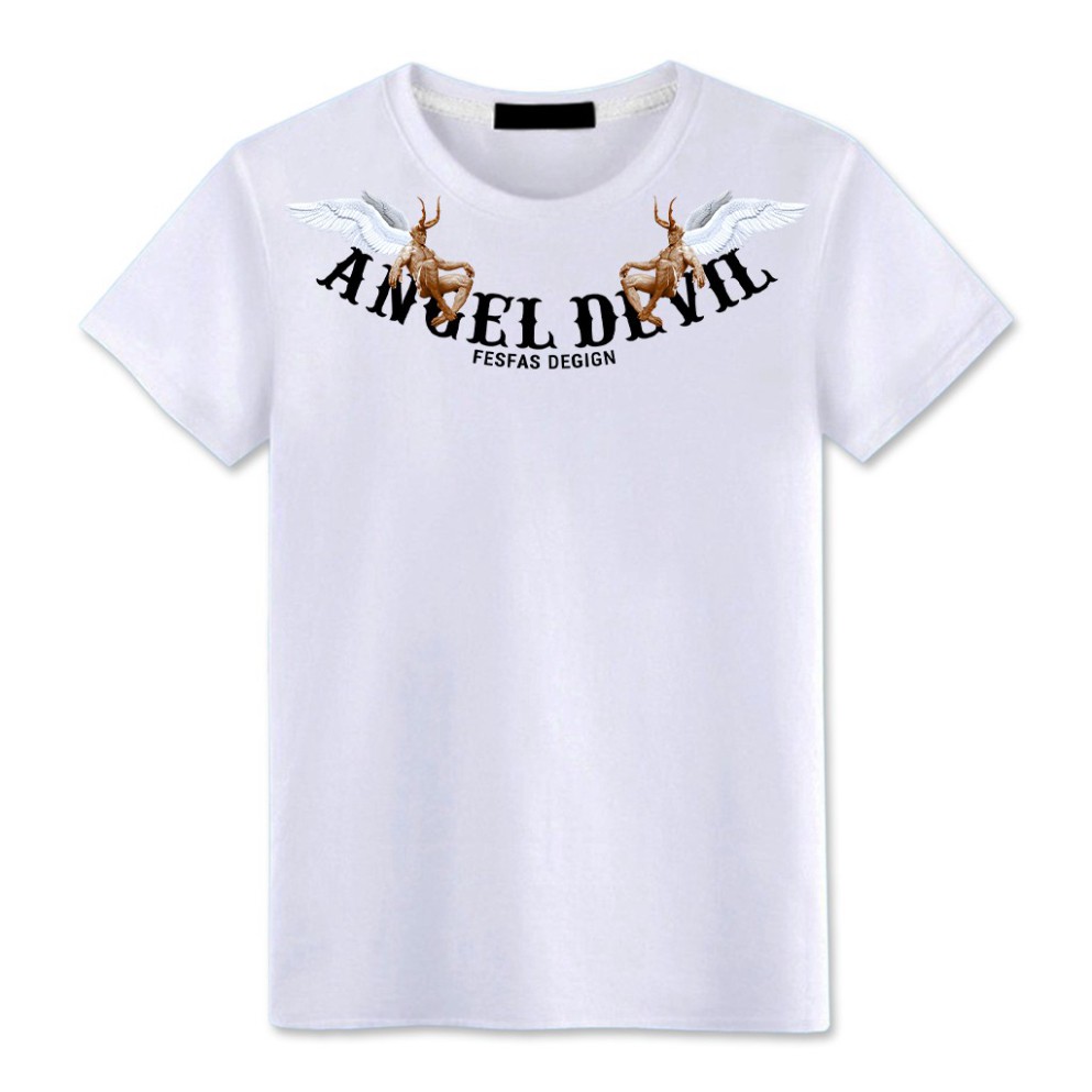 Áo thun Unisex in hình Angle Devil
