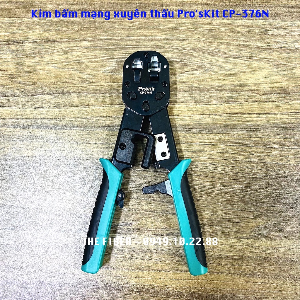 Kềm bấm mạng xuyên thấu Pro'sKit CP-376N