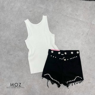 Quần sóc jens hot trend đính đá