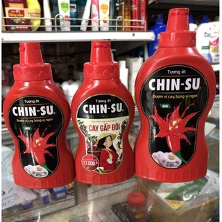 Tương ớt , tương cà Chinsu chai 250g