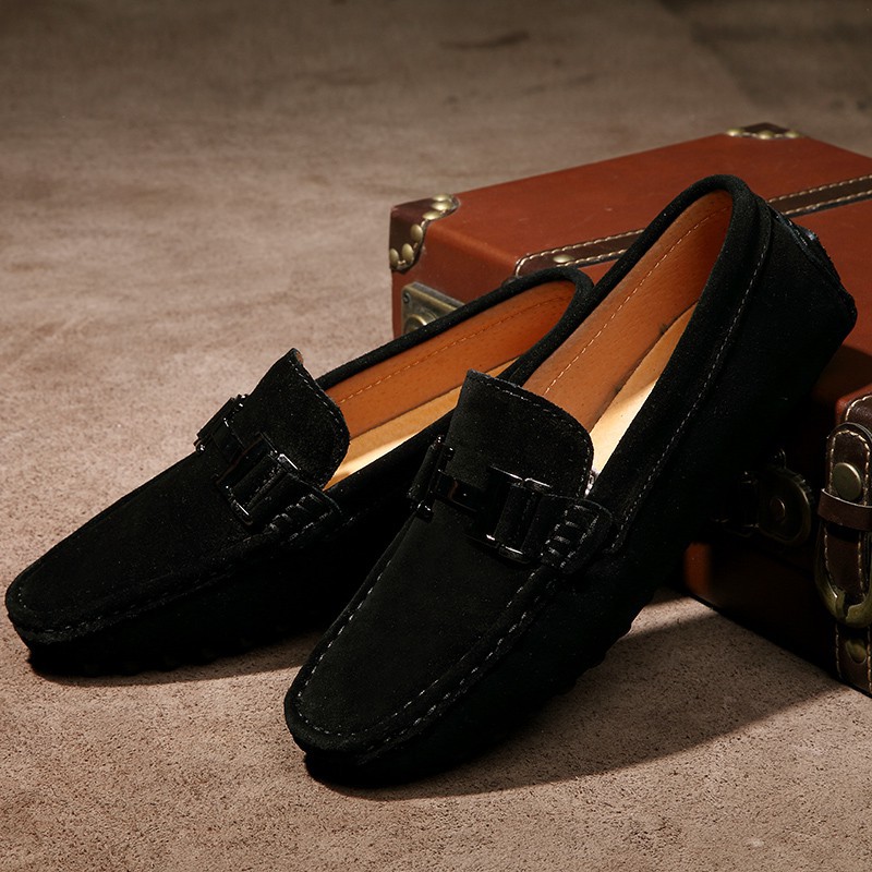 Giày lười chất liệu da sang trọng cho nam