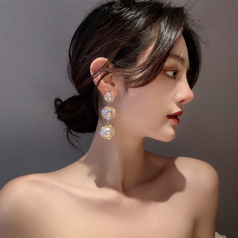 Bông Tai Ngọc Trai Thời Trang Sang Trọng