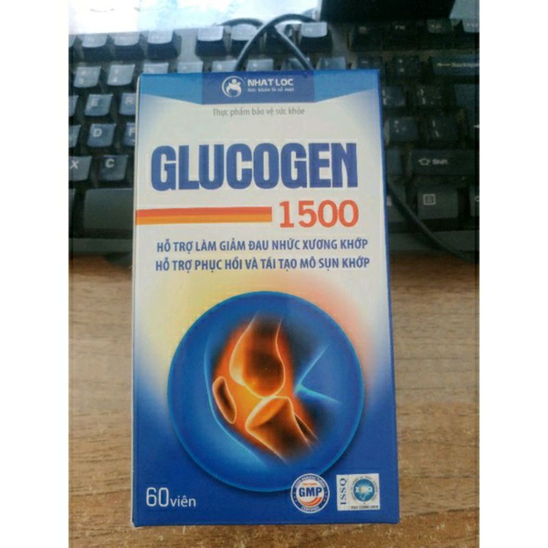 Bổ Khớp GLUCOGEN 1500 hỗ trợ điều trị đau nhức xương khớp