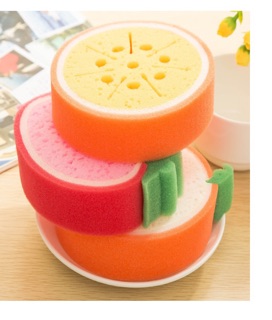 Combo 2 miếng rửa chén hình trái cây