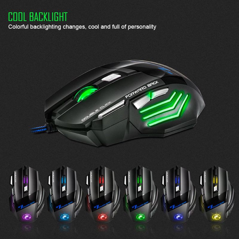Set Bàn Phím Và Chuột 104 Phím Có Đèn Nền Dùng Để Chơi Game | BigBuy360 - bigbuy360.vn