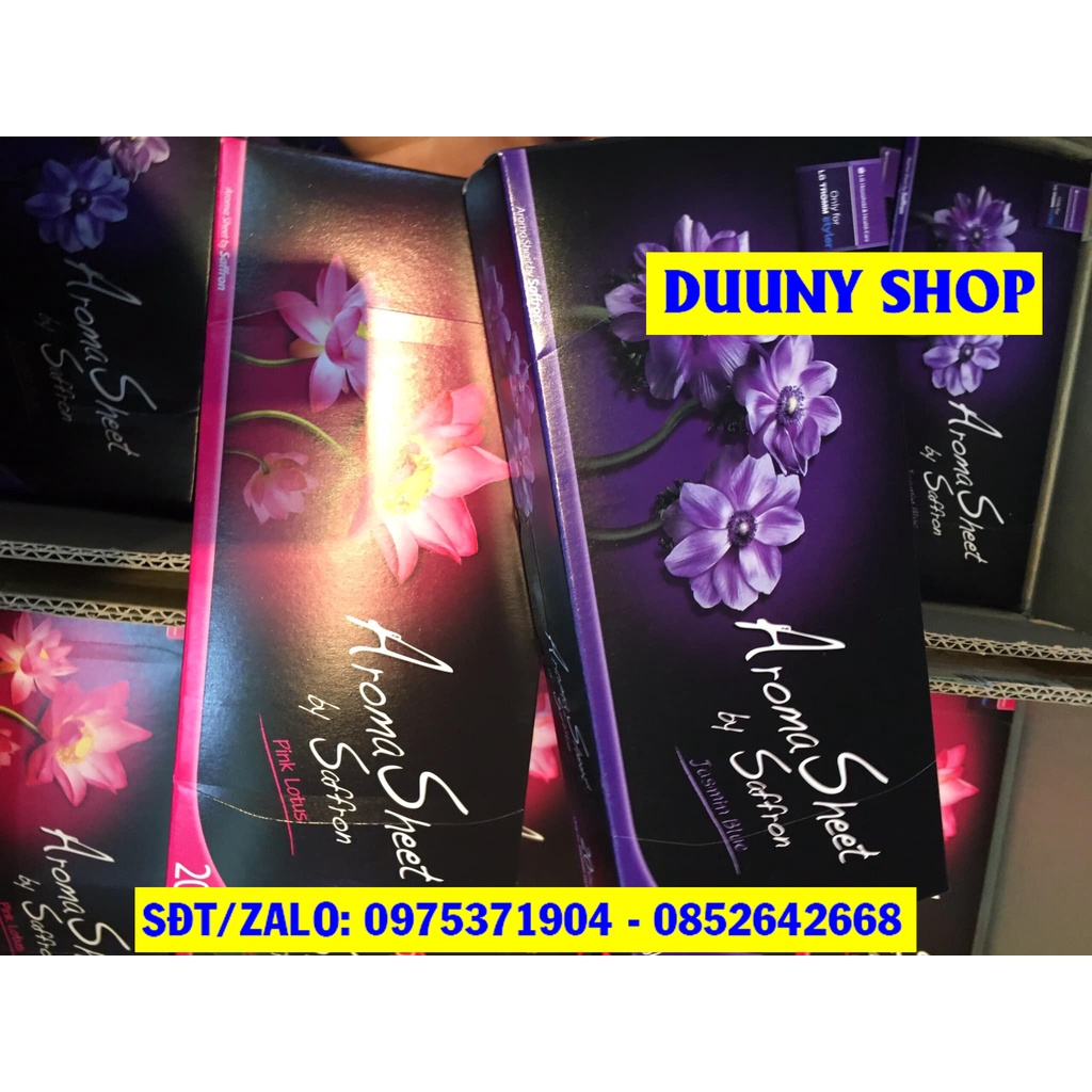 SỈ/ LẺ CHÍNH HÃNG Giấy thơm Aroma sheet, LG STYLER, Giấy thơm quần áo Hương nhài dùng tủ giặt khô LG STYLER