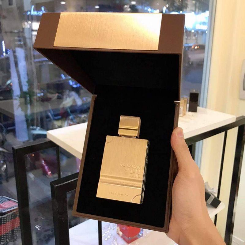 [Siêu_phẩm] Nước hoa Dubai 𝐀𝐥 𝐇𝐚𝐫𝐚𝐦𝐚𝐢𝐧 𝐏𝐞𝐫𝐟𝐮𝐦𝐞𝐬 𝐀𝐦𝐛𝐞𝐫 𝐎𝐮𝐝 𝐆𝐨𝐥𝐝 𝐄𝐝𝐢𝐭𝐢𝐨𝐧 120ml quyến rũ, sang trọng