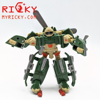 Robot biến hình - Robot lắp ráp - Trực thăng robot - Robot người máy siêu cấp