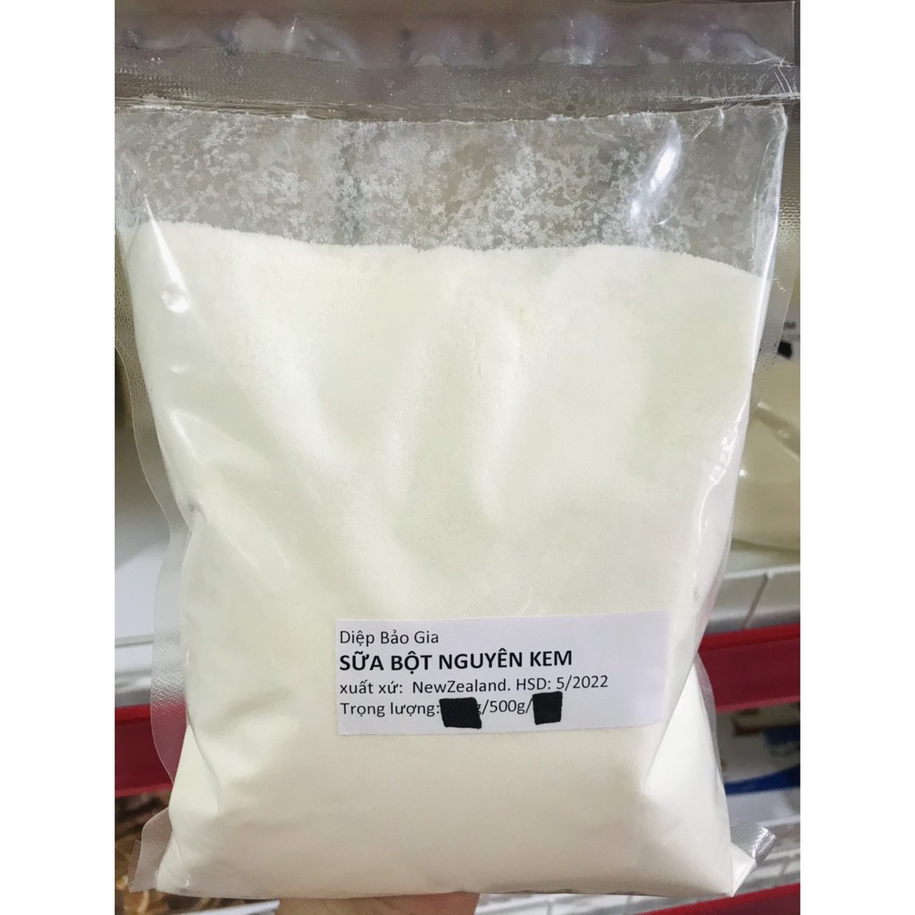 sữa bột nguyên kem new zealand 500g