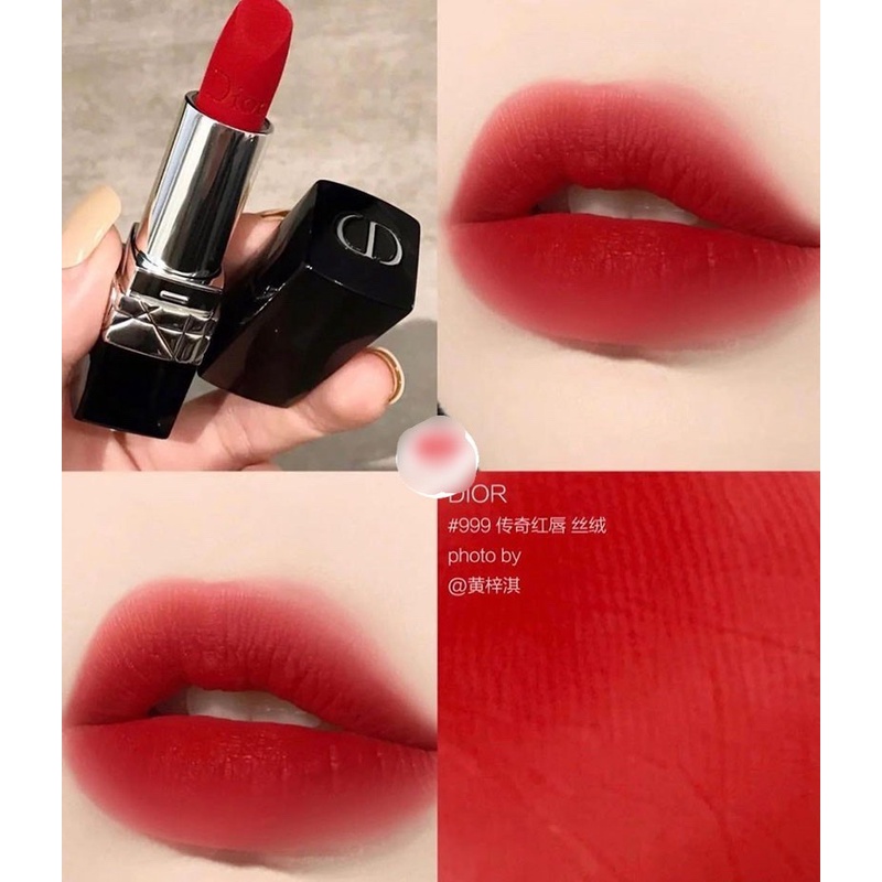 Son Thỏi Min Lì Dior Rouge Mini Velvet 999 1.5g Giá Sỉ