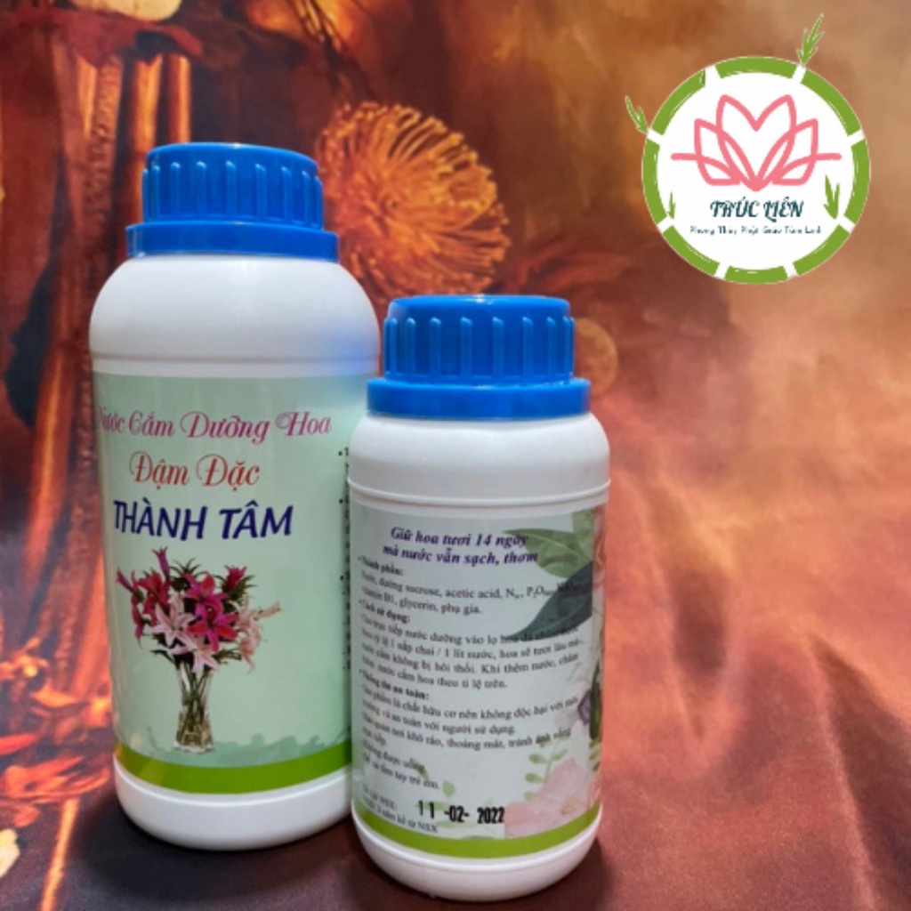 NƯỚC CẮM DƯỠNG HOA ĐẬM ĐẶC THÀNH TÂM