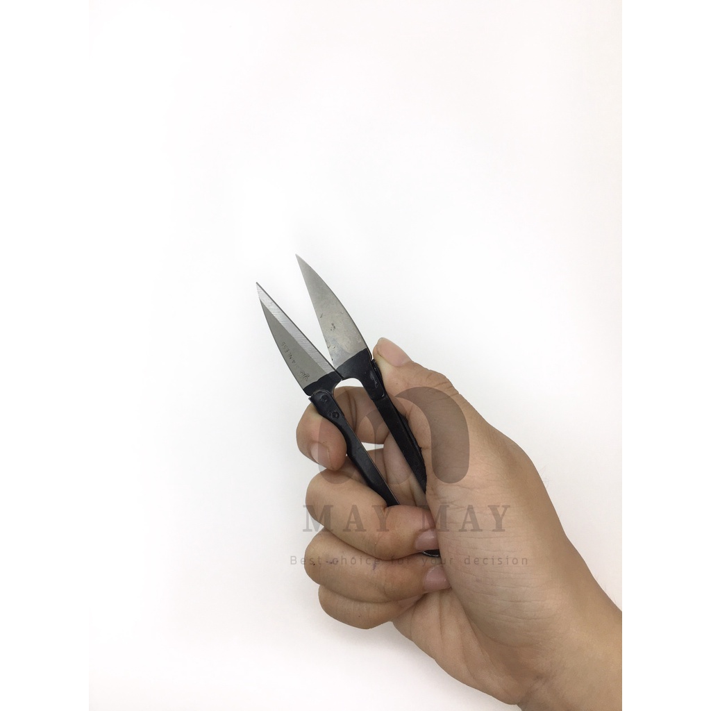 Kéo bấm cắt chỉ Hàn Quốc combo 1 hộp 10cây