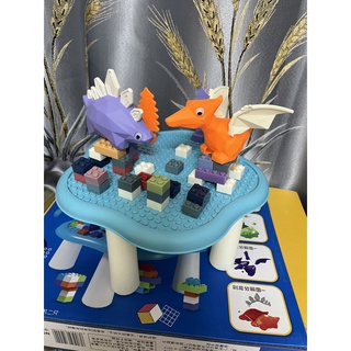bàn ghép lego khủng long cho bé