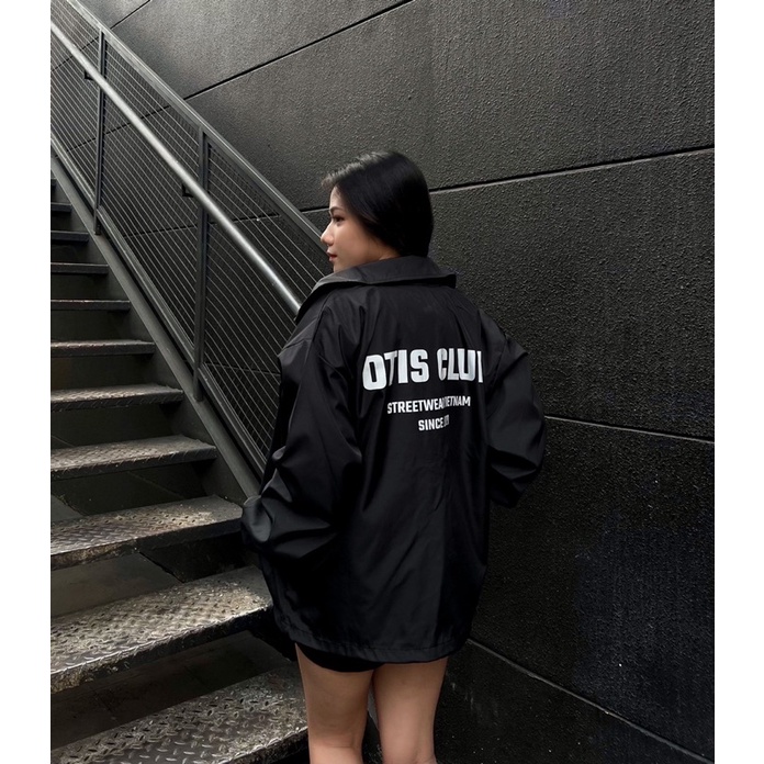 Áo khoác dù 2 lớp LOCAL BRAND OTIS CLUB - NÚT BASIC JACKET