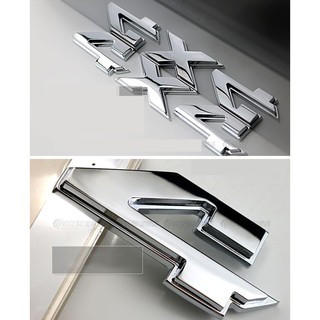 Tem Decal Logo 4x4 Dán Xe ô Tô ( Mẫu 2) MS-109